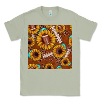 Matcha football leopard sunflower seamless pattern Classic Tee - JahusDesignShop