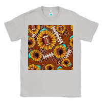 Moon Dust football leopard sunflower seamless pattern Classic Tee - JahusDesignShop