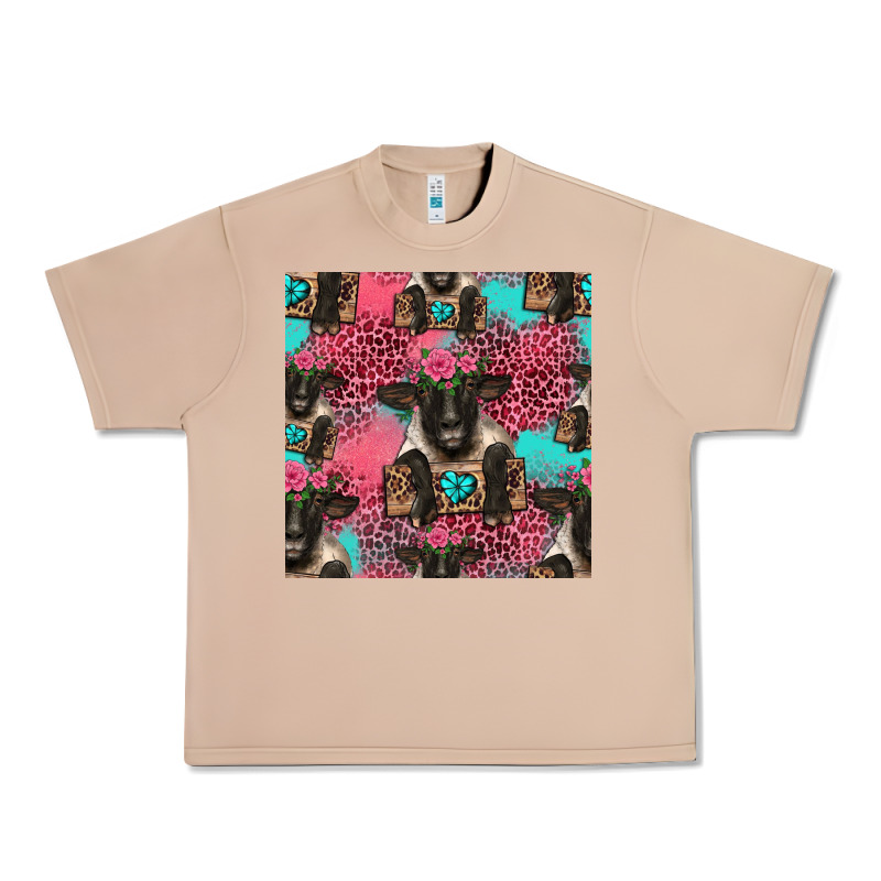 Black Sheep Seamless Pattern Urban Heavy Tee by HRA Design Shop | Teevron
