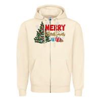 Sandshell merry christmas tree Zipper Hoodie - AdoDesignShop