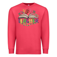 Cardinal teacher mardi gras Premium Sweatshirt - MaliasSmallBusiness
