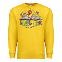 Lemon teacher mardi gras Premium Sweatshirt - MaliasSmallBusiness