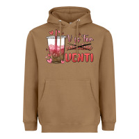 Toasted Coconut v is for valentine venti Heavyweight Hoodie - MaliasSmallBusiness
