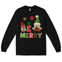 Black be merry Long Sleeve Tee - BundleAndBundleShop