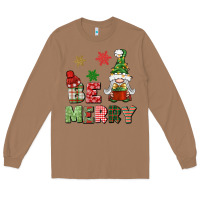 Toasted Coconut be merry Long Sleeve Tee - BundleAndBundleShop
