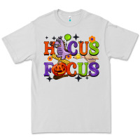 Dove Grey hocus focus halloween teacher Premium Tee - BarkalooDesign