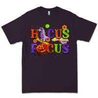 Plum hocus focus halloween teacher Premium Tee - BarkalooDesign