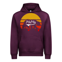Mauve Wine Mama Bear Urban Hoodie - Bettercallsaul
