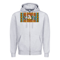 Heather Grey mom goat sunflowers license plate Zipper Hoodie - Artiststas