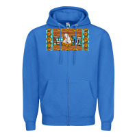 True Royal mom goat sunflowers license plate Zipper Hoodie - Artiststas