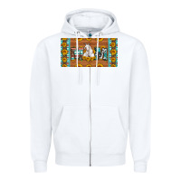 White mom goat sunflowers license plate Zipper Hoodie - Artiststas