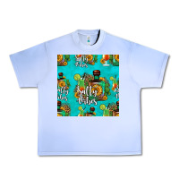 Grape Ice salty vibes seamless pattern Urban Heavy Tee - HRA Design Shop