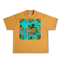 Peanut Butter salty vibes seamless pattern Urban Heavy Tee - HRA Design Shop