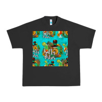 Salty Vibes Seamless Pattern Urban Heavy Tee | Teevron
