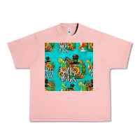 Salmon salty vibes seamless pattern Urban Heavy Tee - HRA Design Shop