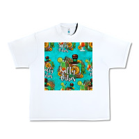 White salty vibes seamless pattern Urban Heavy Tee - HRA Design Shop