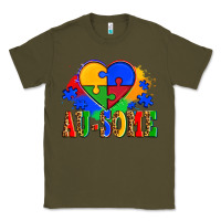 Army Green autism au some tribe Classic Tee - AdoDesignShop