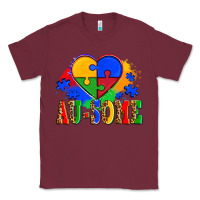 Burgundy autism au some tribe Classic Tee - AdoDesignShop