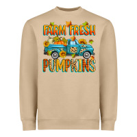 Mushroom farm fresh pumpkins Heavyweight Sweatshirt - Zillion Design Studio