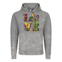 Cloud Rock love fleur de lis Vintage Hoodie - RanaPortraitStore