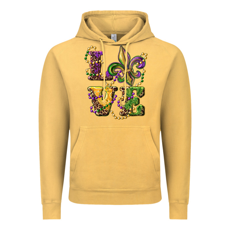 Love Fleur De Lis Vintage Hoodie by RanaPortraitStore | Teevron