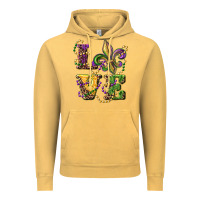 Vintage Mustard love fleur de lis Vintage Hoodie - RanaPortraitStore