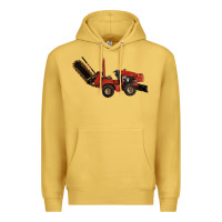 Antique Gold red ditch witch Premium Hoodie - LillyAllenDesigns