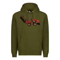 Army Green red ditch witch Premium Hoodie - LillyAllenDesigns