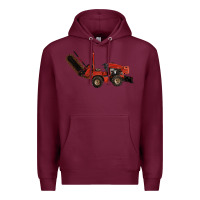 Burgundy red ditch witch Premium Hoodie - LillyAllenDesigns