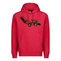 Cardinal red ditch witch Premium Hoodie - LillyAllenDesigns