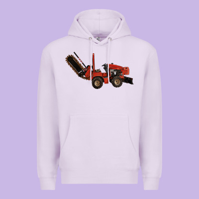 Red Ditch Witch Premium Hoodie Designed By Lillyallendesigns