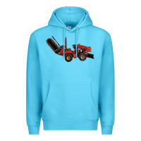 Ocean Blue red ditch witch Premium Hoodie - LillyAllenDesigns