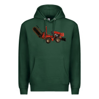 Sports Green red ditch witch Premium Hoodie - LillyAllenDesigns