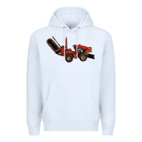 White red ditch witch Premium Hoodie - LillyAllenDesigns