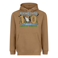 Flying Into 100 Days Of School Heavyweight Hoodie | Teevron