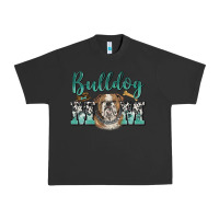 Pigment Black bulldog mom Urban Heavy Tee - BarkalooDesign