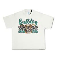 Pistachio bulldog mom Urban Heavy Tee - BarkalooDesign