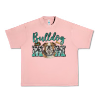 Salmon bulldog mom Urban Heavy Tee - BarkalooDesign
