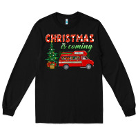 Black christmas is coming Long Sleeve Tee - BundleAndBundleShop