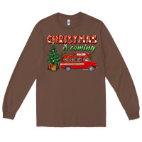 Chestnut christmas is coming Long Sleeve Tee - BundleAndBundleShop