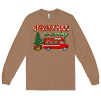 Toasted Coconut christmas is coming Long Sleeve Tee - BundleAndBundleShop