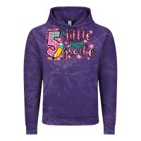 Cloud Purple little miss 5th grade Vintage Hoodie - Zillion Design Studio