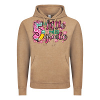 Vintage Coffee little miss 5th grade Vintage Hoodie - Zillion Design Studio