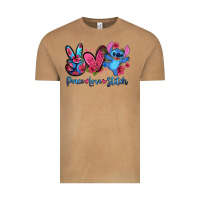 Peace Love Stitch Vintage Tee | Teevron
