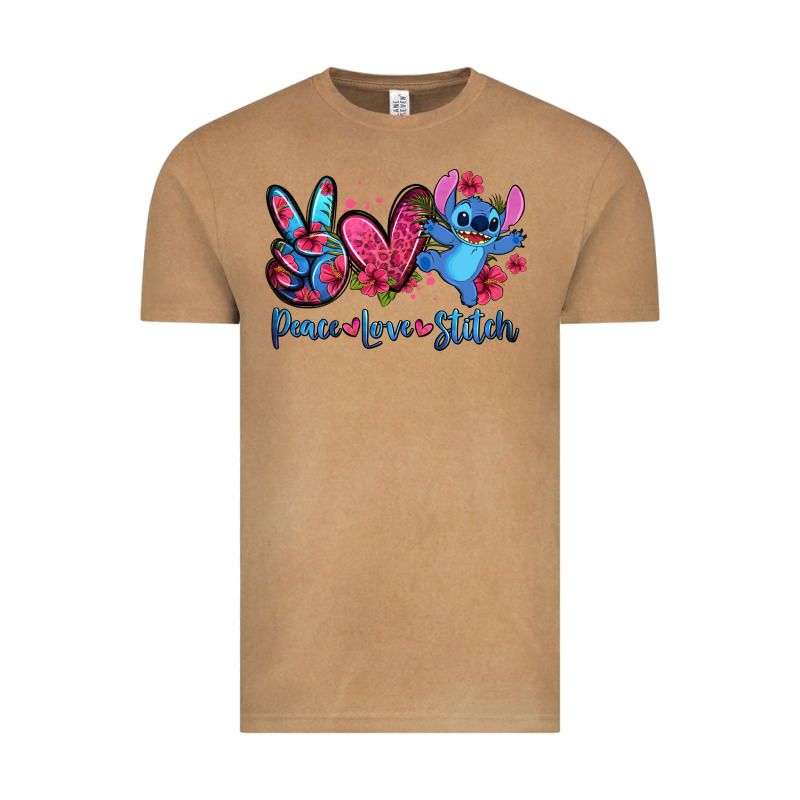 Peace Love Stitch Vintage Tee by Zillion Design Studio | Teevron