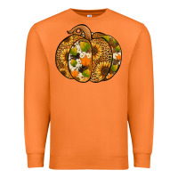 Carrot Leopard cowhide sunflower pumpkin Premium Sweatshirt - NancyCooperArtShop