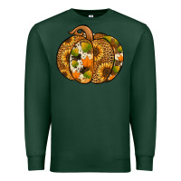 Sports Green Leopard cowhide sunflower pumpkin Premium Sweatshirt - NancyCooperArtShop