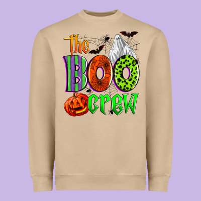 The Boo Crew Heavyweight Sweatshirt Designed By Zillion Design Studio