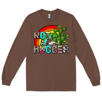 Chestnut not a hugger Long Sleeve Tee - AdoDesignShop