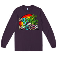 Plum not a hugger Long Sleeve Tee - AdoDesignShop
